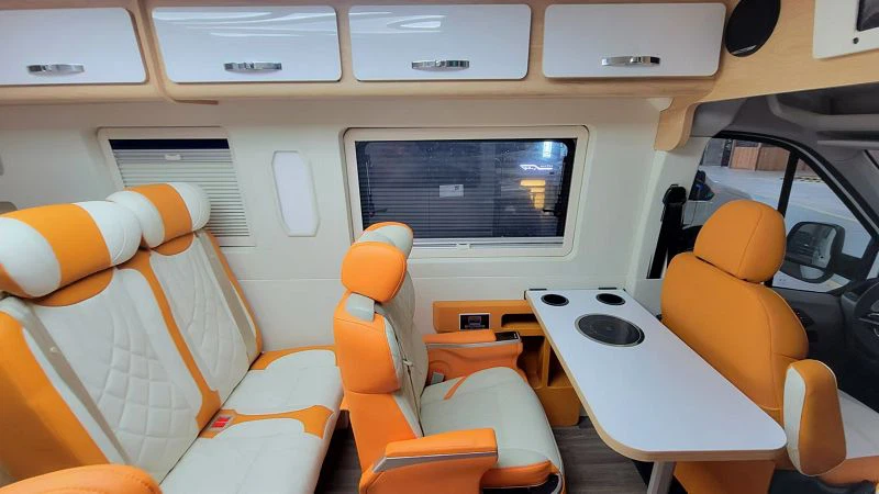 1 dining table of Starlight Vanlife MAXUS Pop-top Roof Campervan002 1 dining table of Starlight Vanlife MAXUS Pop-top Roof Campervan002